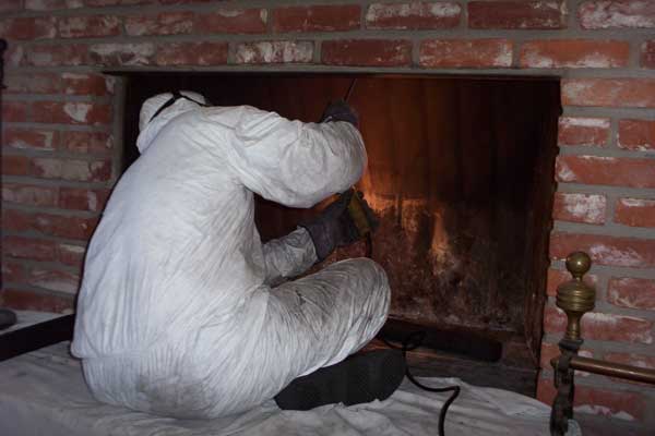 Underlying Water Damage Found by Animals Out Chimney Sweep Fort Walton Beach
